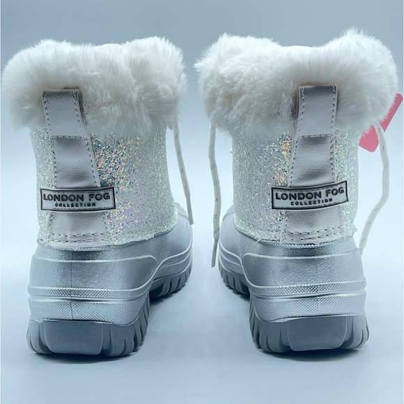 London Fog Glittery Snow Boots - Picture 4 of 8